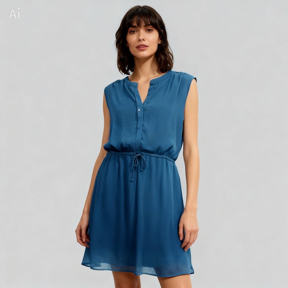 DR2 Women's Blue Mini Dress